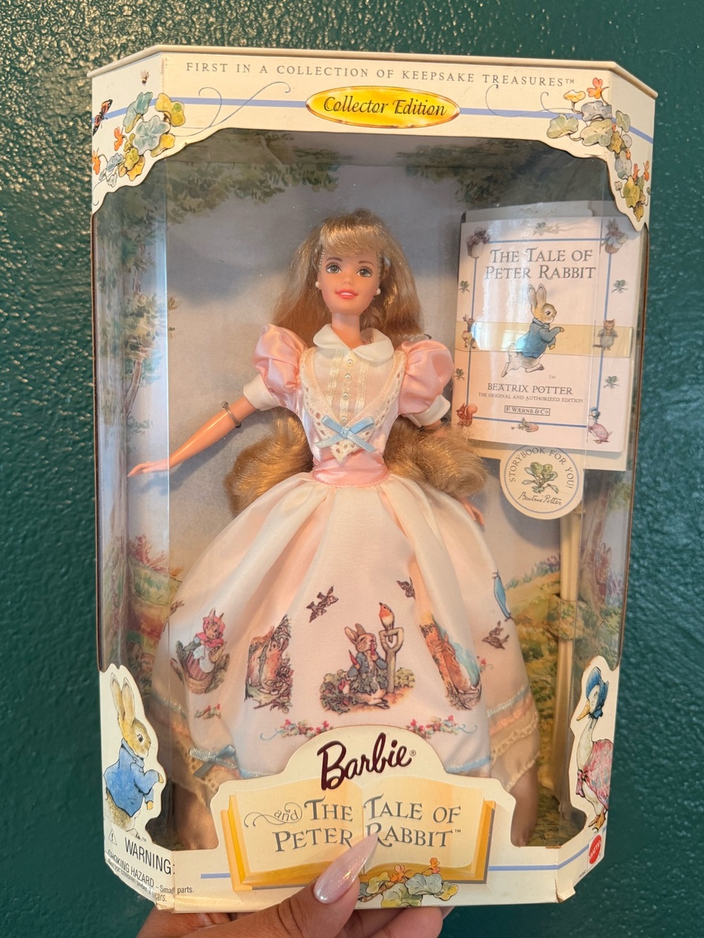 Barbie Pink and Cream Tale of Peter Rabbit Collector Doll